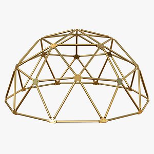 Geodesic Dome V2 Gold
