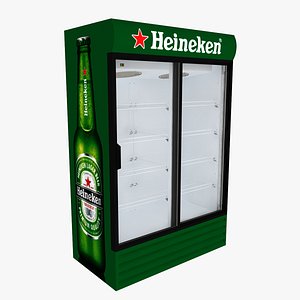 Heineken Fridge Sliding Doors