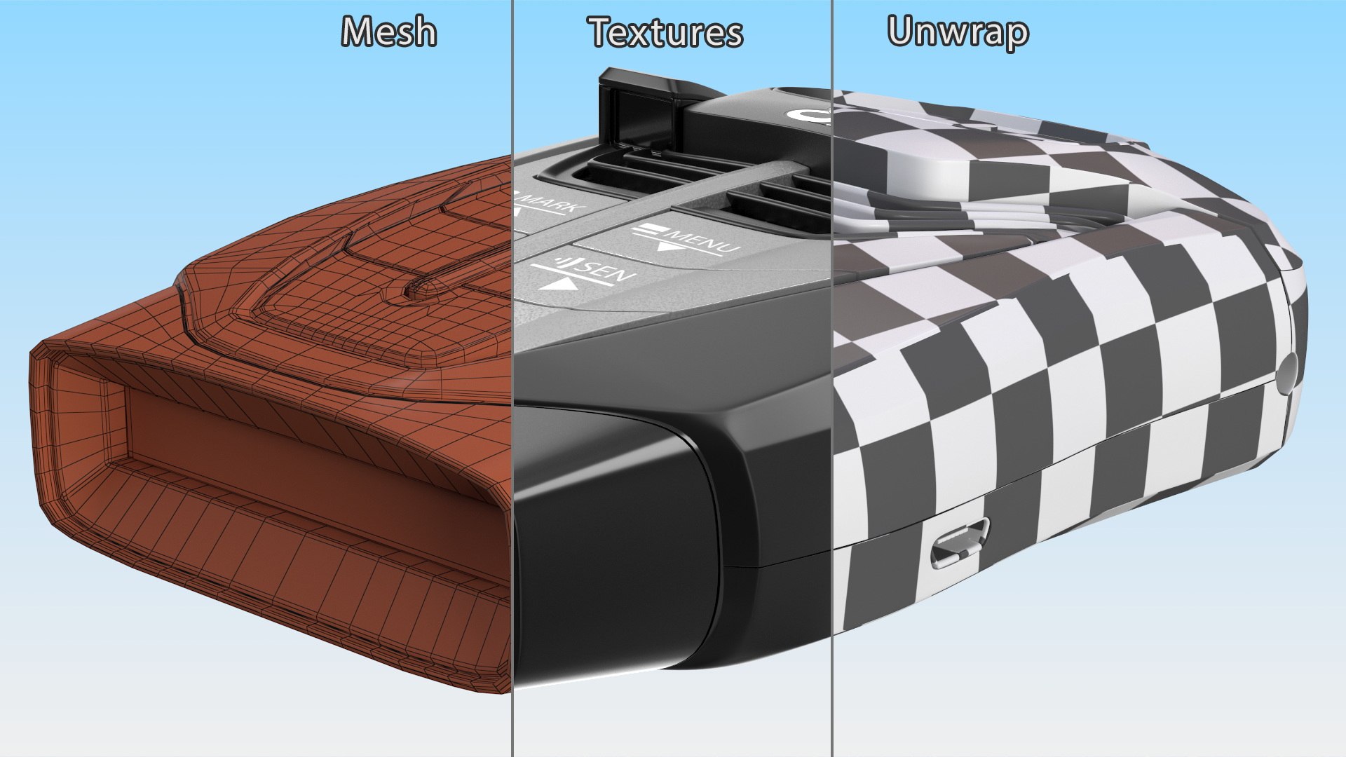 Cobra RAD 480i Laser Radar Detector 3D https://p.turbosquid.com/ts-thumb/jn/wYfVCb/pX/cobrarad480ilaserradardetectorvray3dmodel016/jpg/1705013296/1920x1080/fit_q87/f81b5146b2563deee63194461198ebc5d25fd119/cobrarad480ilaserradardetectorvray3dmodel016.jpg
