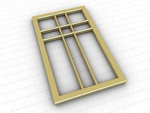 3D cross model