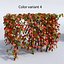 Autumn bushes set