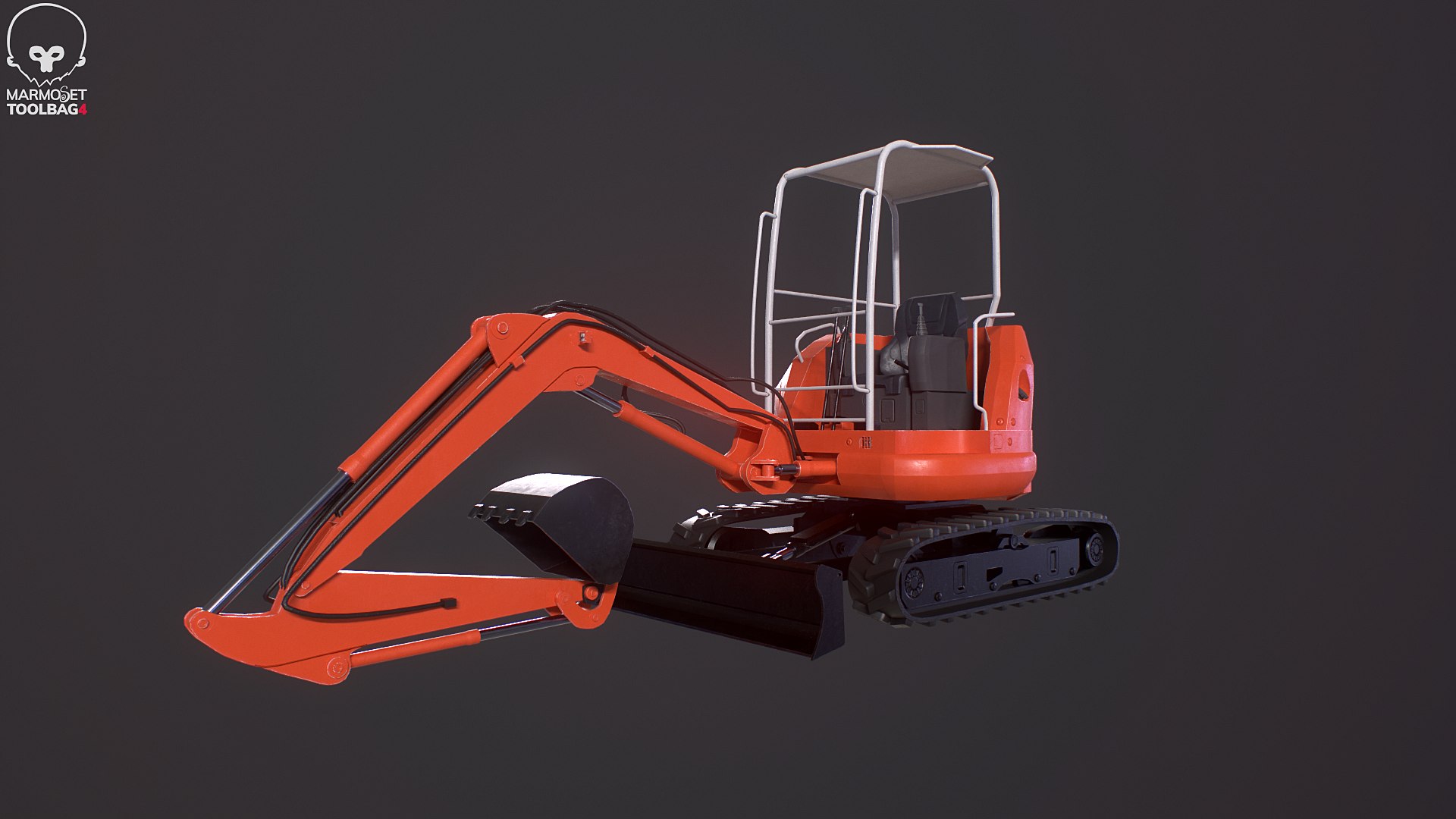 Mini Excavator model https://p.turbosquid.com/ts-thumb/jo/02BR7l/Px/md_toolbag/png/1697626151/1920x1080/fit_q87/3bc158e290c9056043ced98d6fc2c2ed25d1377d/md_toolbag.jpg