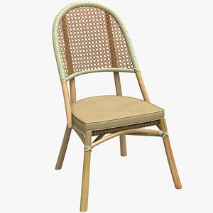 3D Terrace Chair model