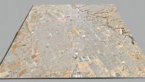 Cityscape Riyadh Saudi Arabia 3D model