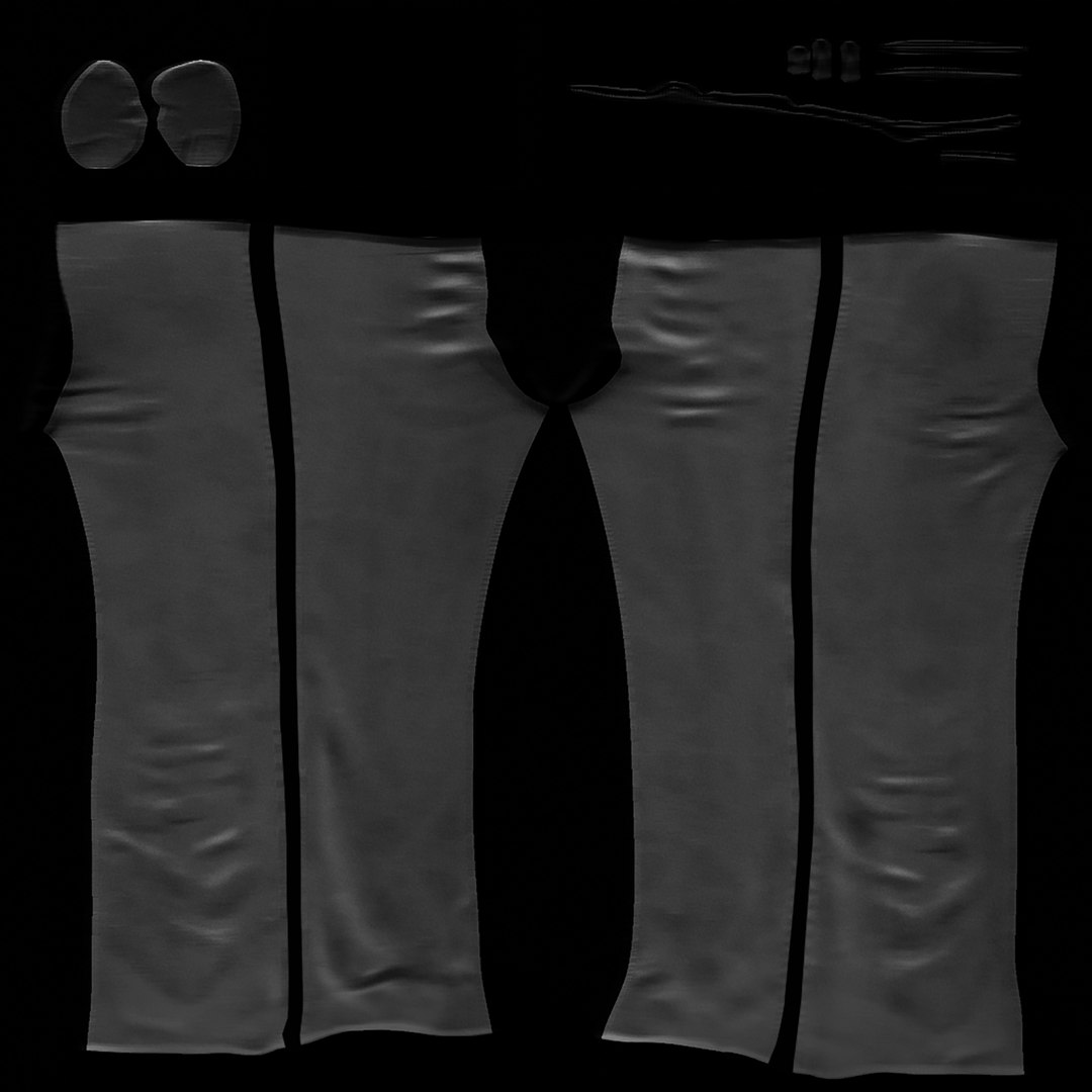 Male Yoga Pants Model - TurboSquid 1805053