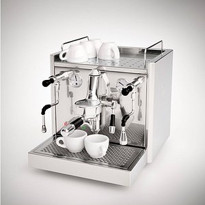 espresso maker 3d obj