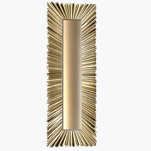 3D model Mirror Ruffle