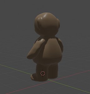teddy bear 3D model