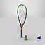 Speedminton Racquet with Shuttlecock