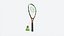 Speedminton Racquet with Shuttlecock