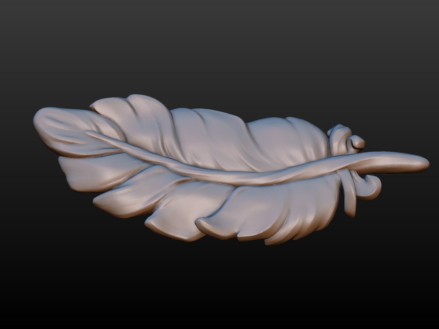 Feather Model - TurboSquid 1246567