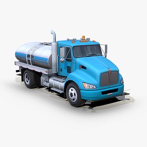 3D model Kenworth T370 2012 Tank truck s01