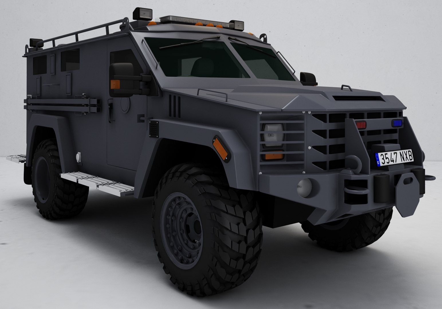 Armored Vehicle 3D Model - TurboSquid 1485151