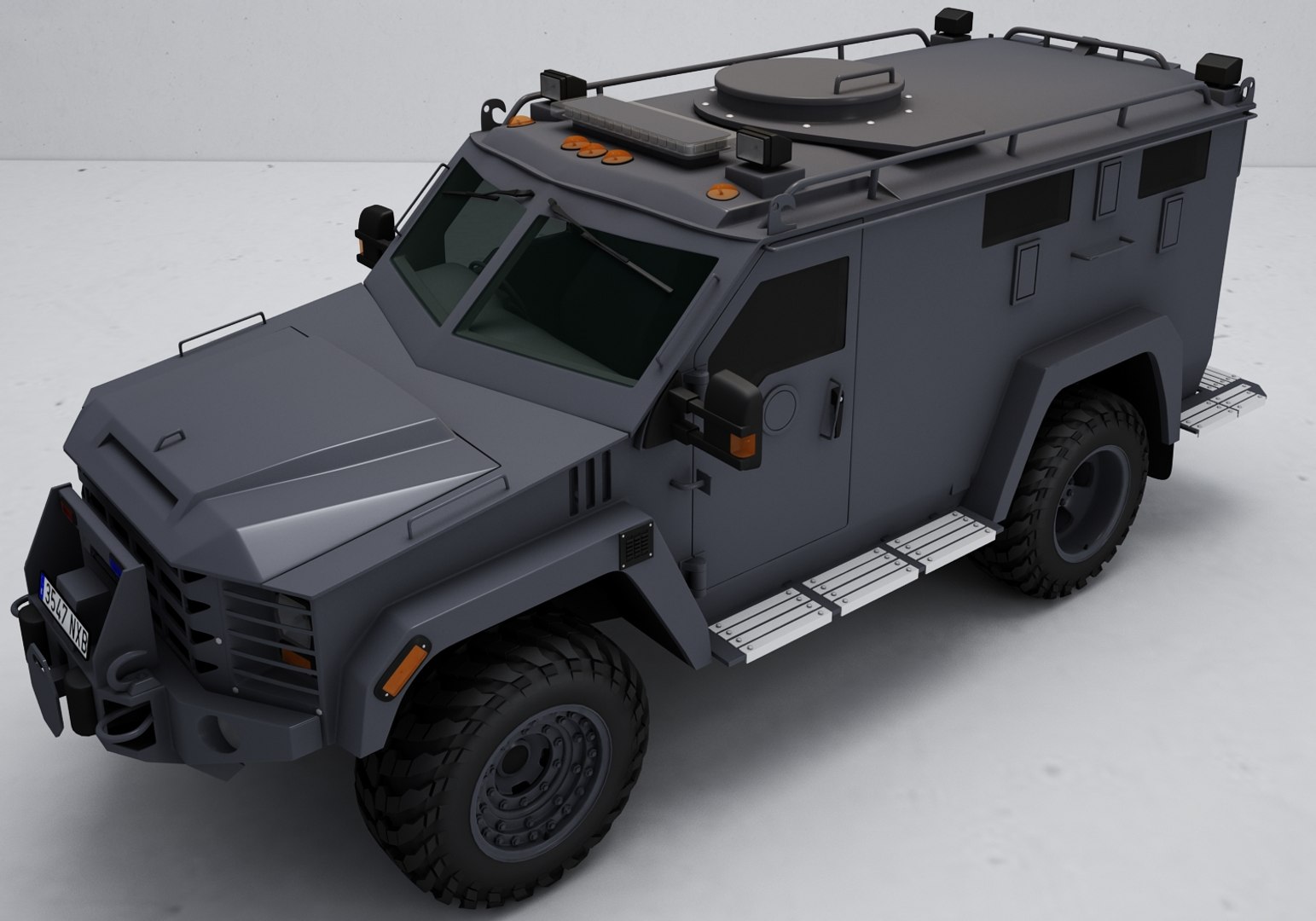 Armored Vehicle 3D Model - TurboSquid 1485151