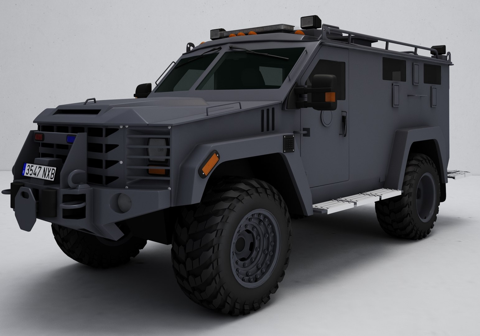 Armored Vehicle 3D Model - TurboSquid 1485151