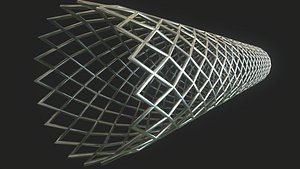 modeled medical stent 3D model