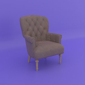 3D chair armchair model