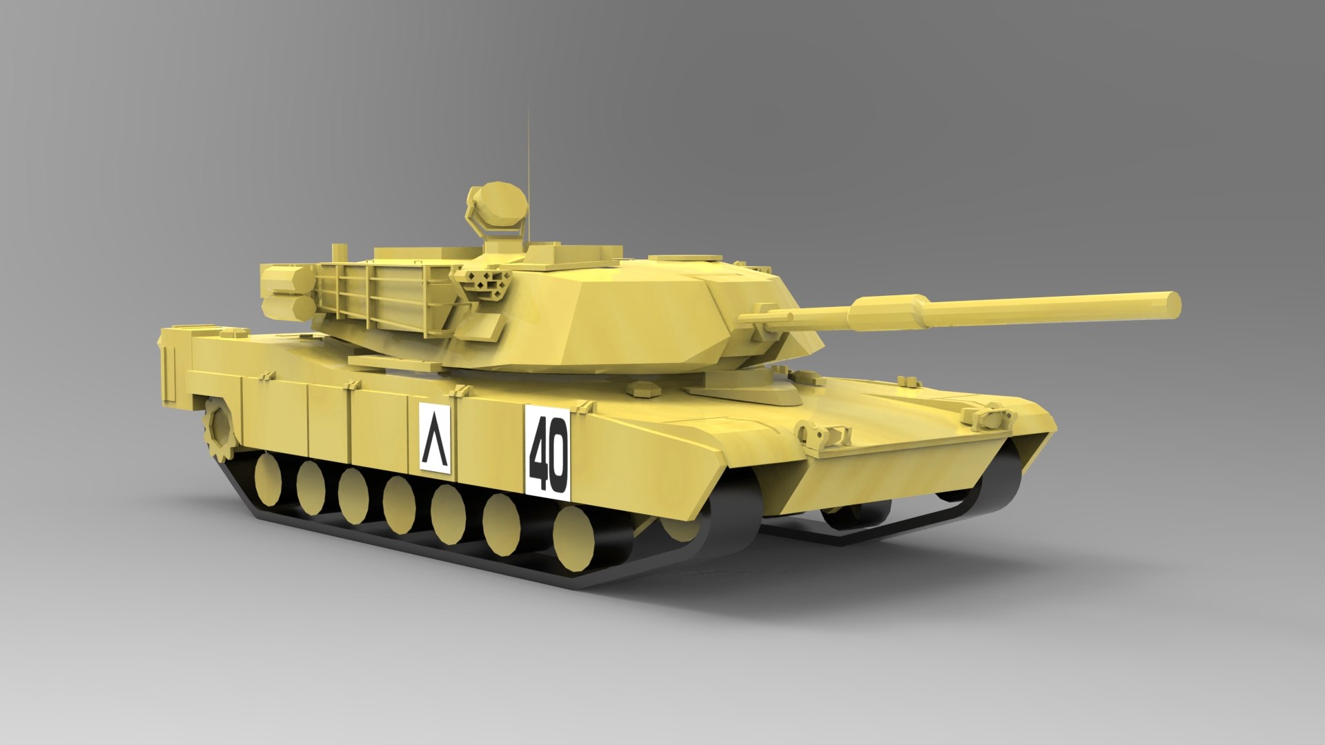 Modelo 3d Battle War Tank - TurboSquid 1990465