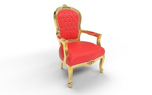 3D model Antique Chair