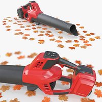Battery Powered Garden Leaf Blower with Leaf