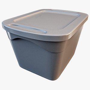 3d model storage box 18-gallon