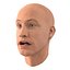 Male Head Rigged 4