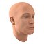 Male Head Rigged 4