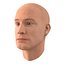 Male Head Rigged 4
