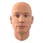 Male Head Rigged 4