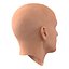 Male Head Rigged 4