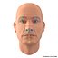 Male Head Rigged 4
