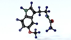 Melatonine -Molecular Model