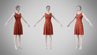Dress 36 Crimson Mandala Brocade v2