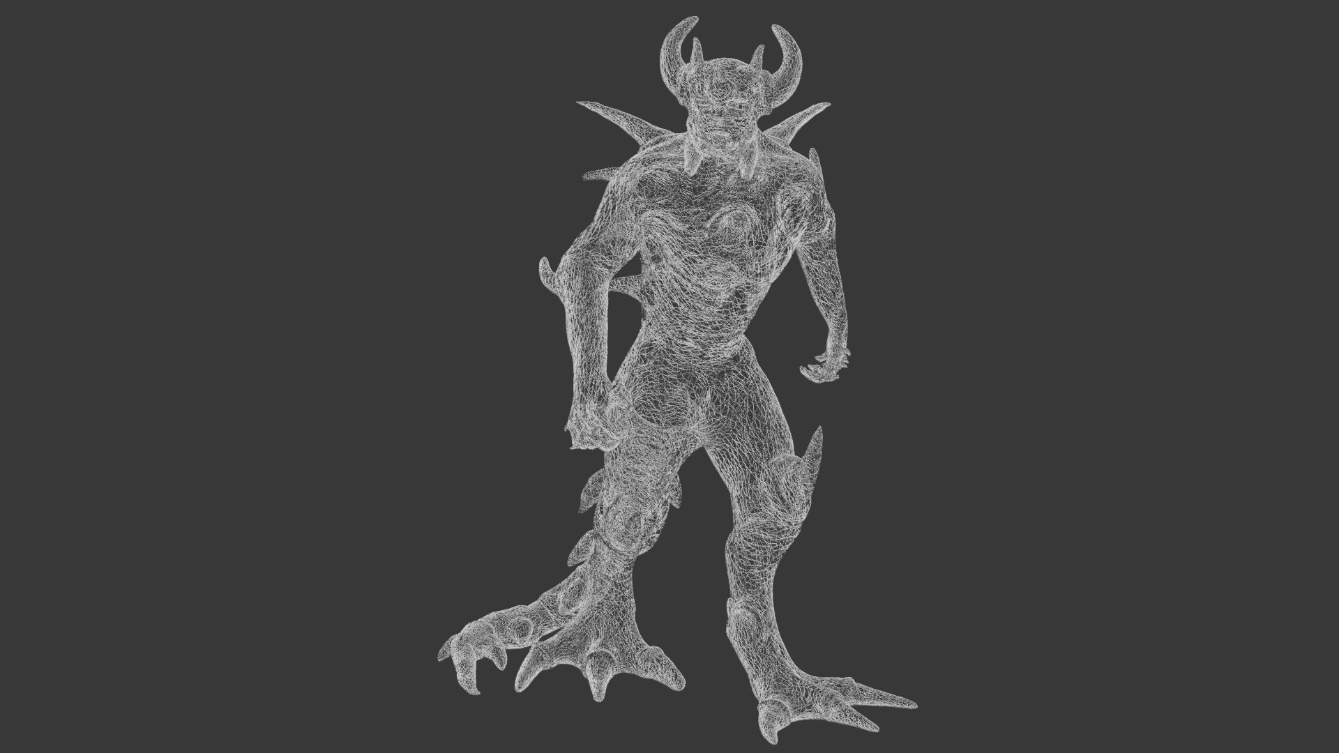 The Daemon 3D Model - TurboSquid 1983925