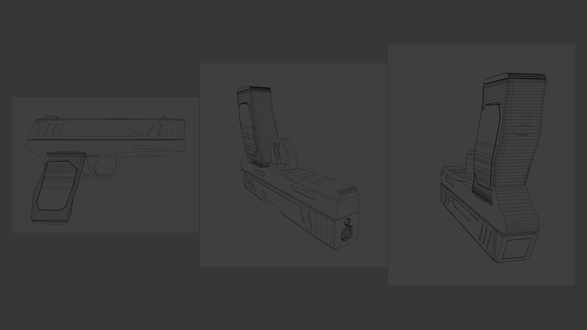 M9SX Game Ready Modular Handgun Model - TurboSquid 2629324