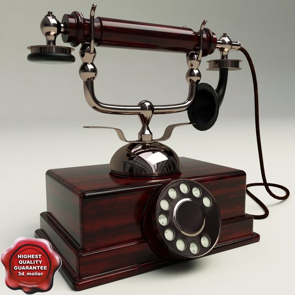 old phone 3d max