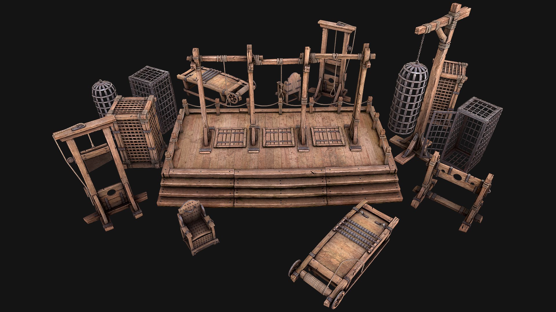 Medieval Prison Constructor Torture Room 3D model https://p.turbosquid.com/ts-thumb/jo/y5rQhm/77/aatorturepack5/png/1674771051/1920x1080/fit_q87/f9535c944cf8fd7cdf7c54815369a93a5fd7e0a2/aatorturepack5.jpg