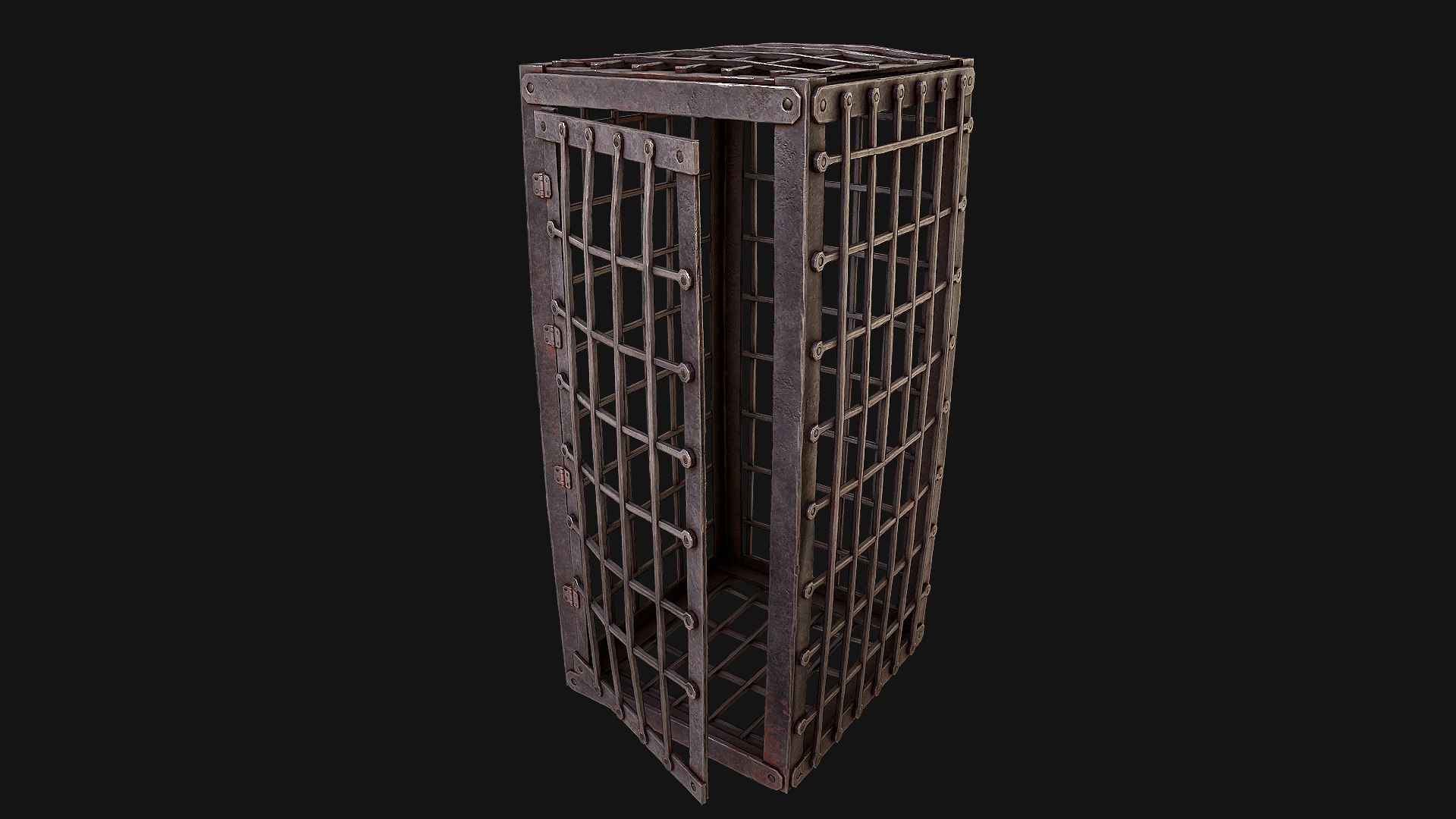 Medieval Prison Constructor Torture Room 3D model https://p.turbosquid.com/ts-thumb/jo/y5rQhm/G6/ironcage4/png/1674771081/1920x1080/fit_q87/a66d76bd54d2d434d31fc5ba9ccca34fbeb17a24/ironcage4.jpg