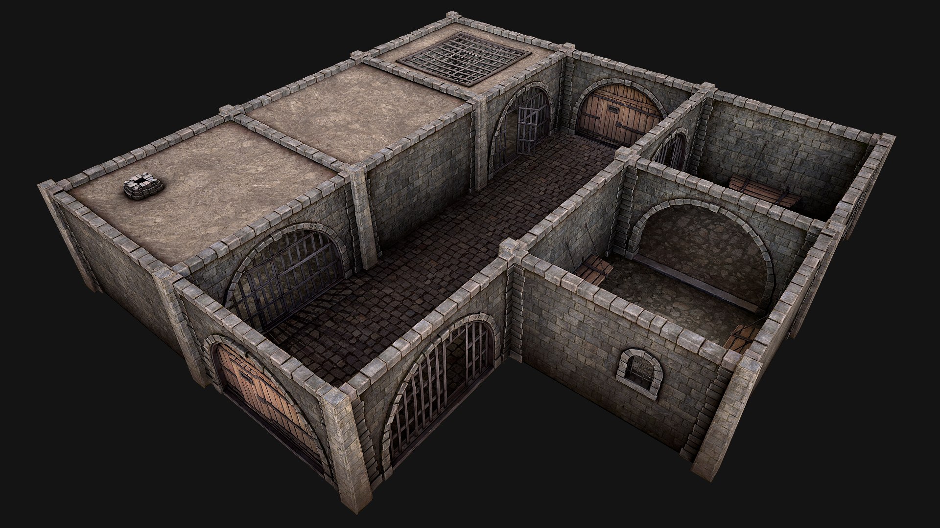 Medieval Prison Constructor Torture Room 3D model https://p.turbosquid.com/ts-thumb/jo/y5rQhm/QW/aaaprisonbigpack2/png/1674770930/1920x1080/fit_q87/43f359cd639617e758cc6589c98d8d8067116345/aaaprisonbigpack2.jpg