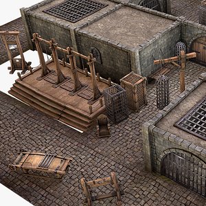 Medieval Prison Constructor Torture Room