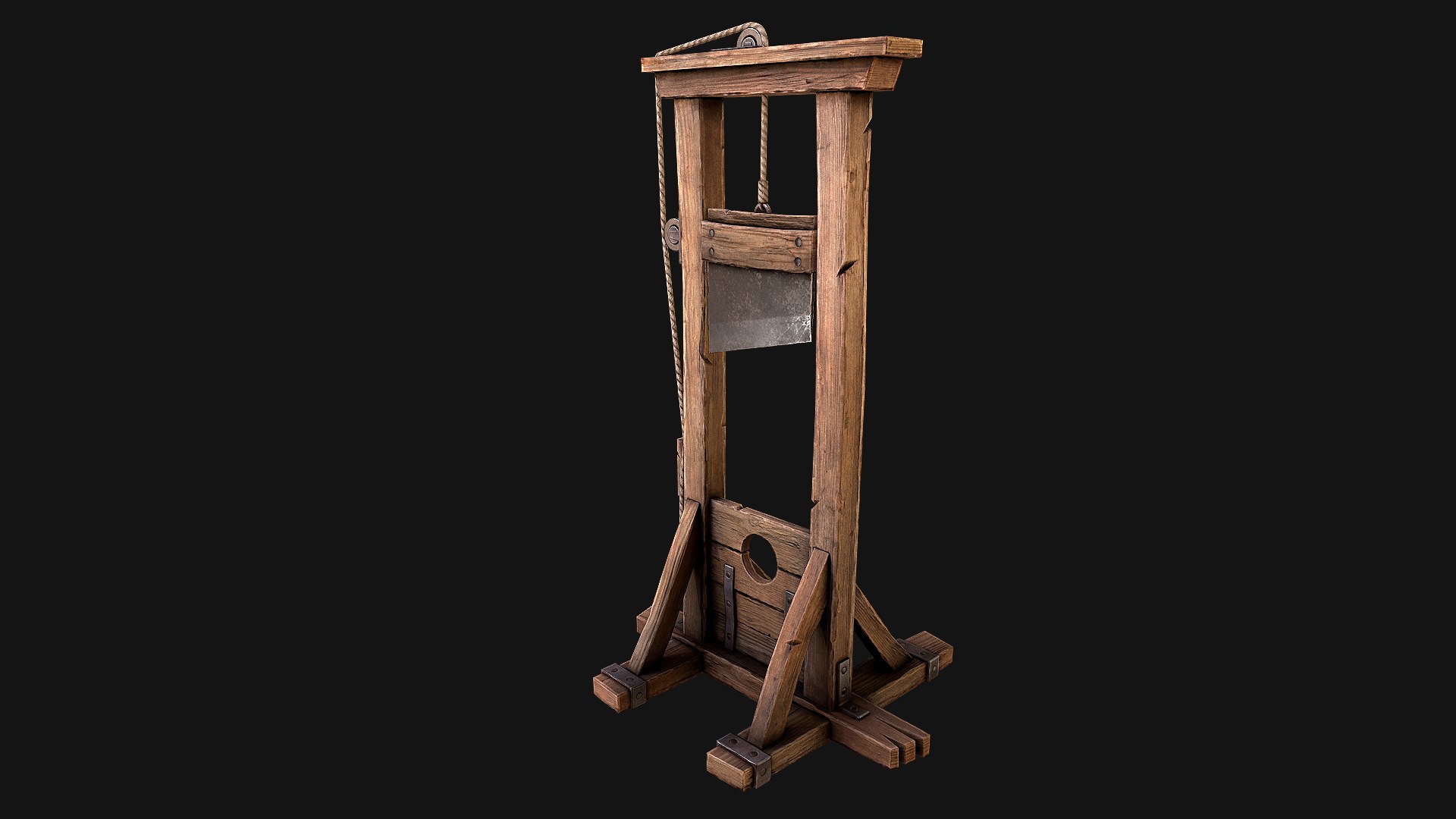 Medieval Prison Constructor Torture Room 3D model https://p.turbosquid.com/ts-thumb/jo/y5rQhm/dm/guillotine6/png/1674771070/1920x1080/fit_q87/4111446486b1def01c12eb307e84123185229ecf/guillotine6.jpg
