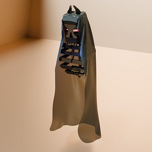 3D Skeleton Ghost in a Cloak