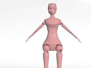3D bjd doll