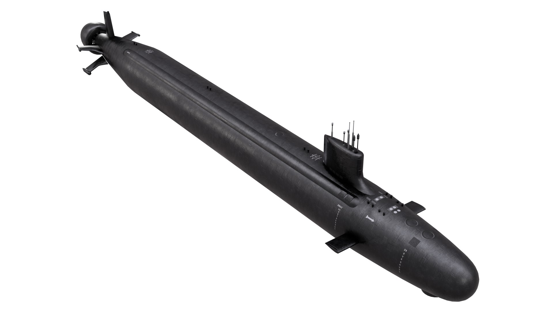 Uss Colorado Ssn788 Attack Submarine 3D Model TurboSquid 1585917