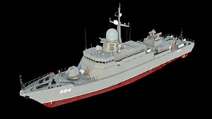 karakurt 22800 ships karakurt-class 3D model