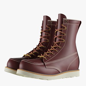 mens 8 inch moc 3D model
