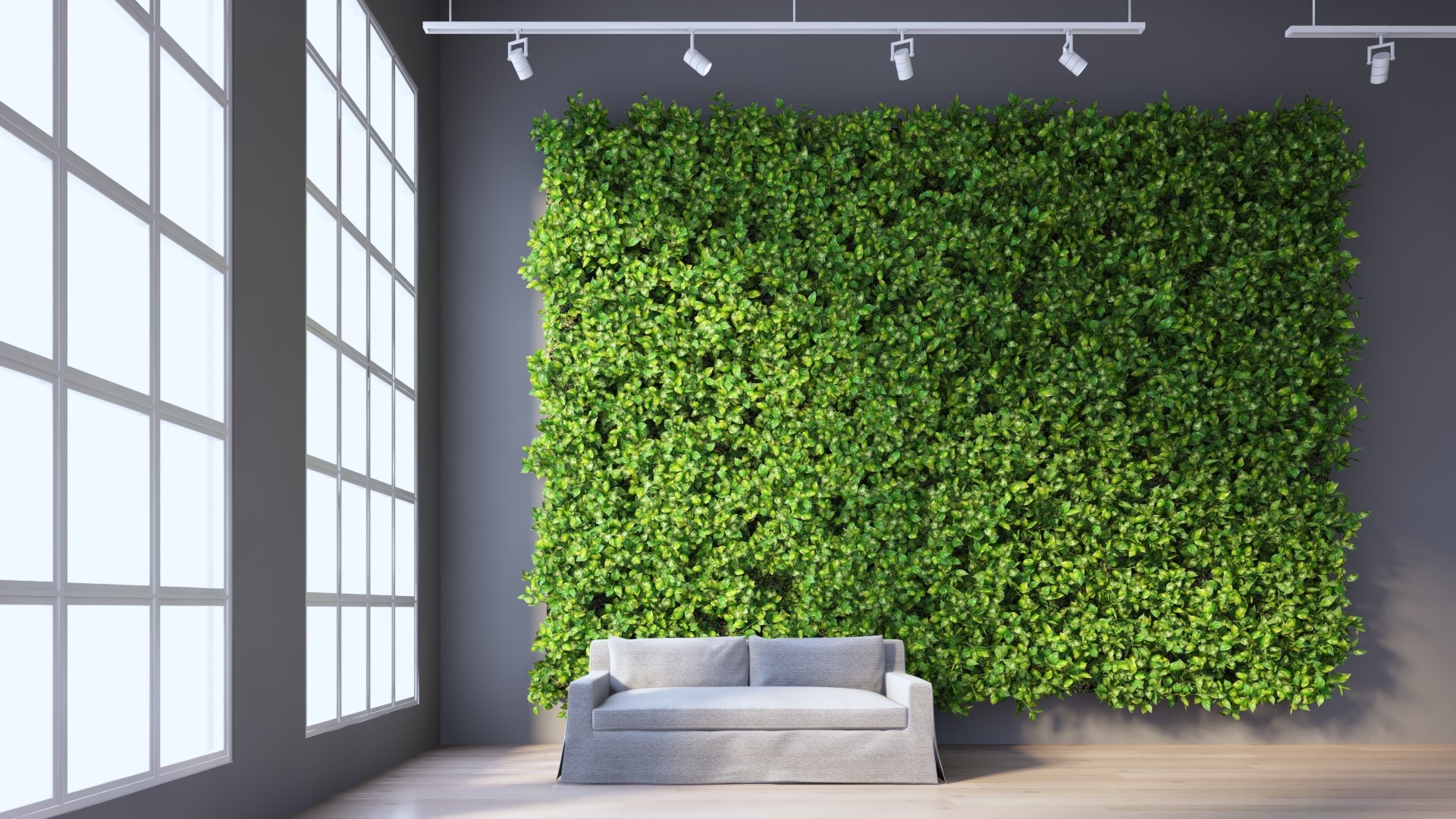 3D Epipremnum Aureum Vertical Wall - TurboSquid 1776752