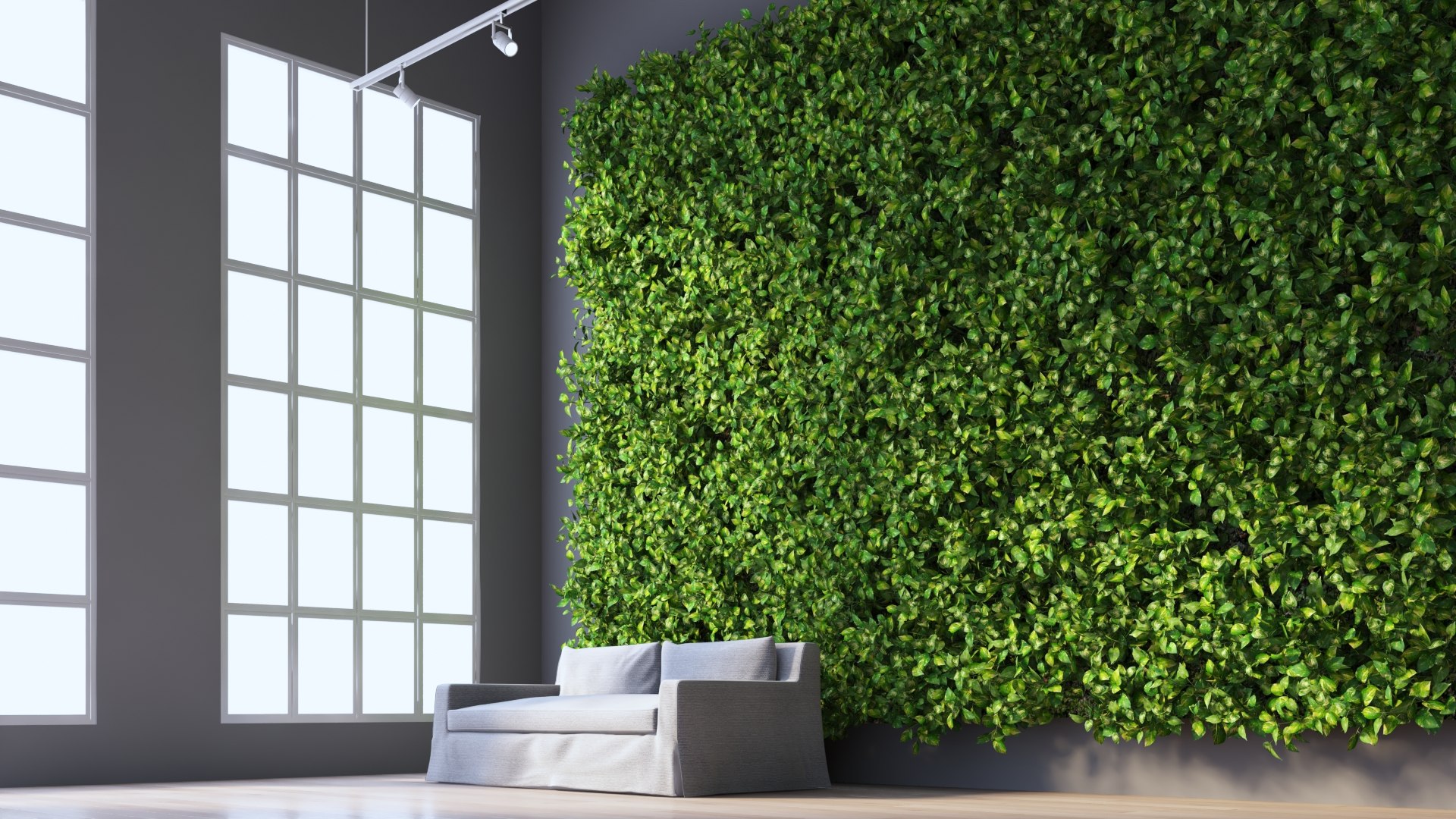 3D Epipremnum Aureum Vertical Wall - TurboSquid 1776752