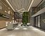 3D 35 RECEPTION office - hotel lobby - hospital