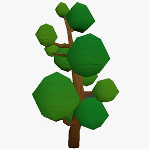 LOW POLY SUMMER TREE